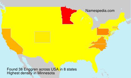 Surname Enggren in USA Surname Enggren in USA