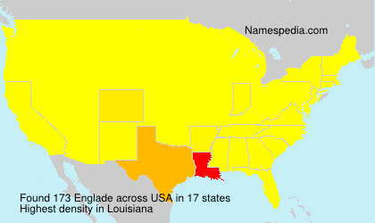 Surname Englade in USA Surname Englade in USA