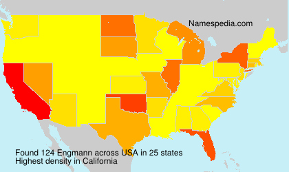 Surname Engmann in USA Surname Engmann in USA