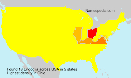 Surname Engoglia in USA Surname Engoglia in USA