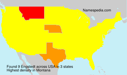 Surname Engstedt in USA Surname Engstedt in USA