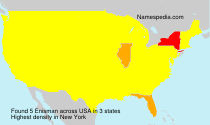 Surname Enisman in USA Surname Enisman in USA