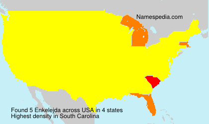 Surname Enkelejda in USA Surname Enkelejda in USA