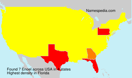 Surname Enoel in USA Surname Enoel in USA