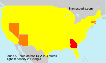 Surname Enres in USA Surname Enres in USA