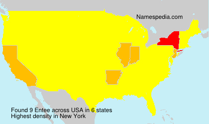 Surname Entee in USA Surname Entee in USA