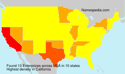 Surname Enterprizes in USA Surname Enterprizes in USA