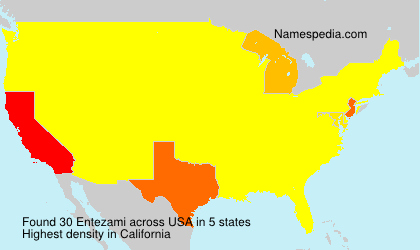Surname Entezami in USA Surname Entezami in USA