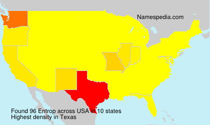 Surname Entrop in USA Surname Entrop in USA