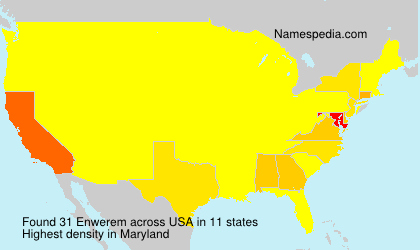Surname Enwerem in USA Surname Enwerem in USA