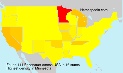 Surname Enzenauer in USA Surname Enzenauer in USA
