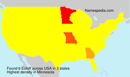 Surname Eoloff in USA Surname Eoloff in USA