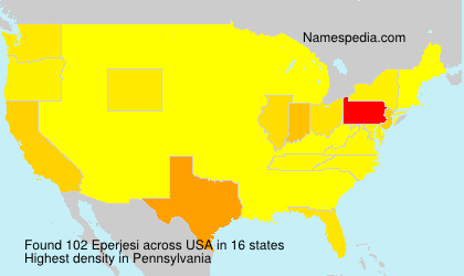 Surname Eperjesi in USA Surname Eperjesi in USA