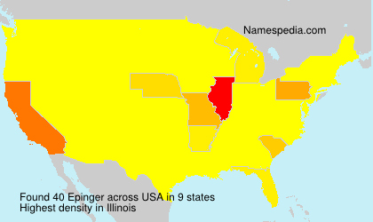 Surname Epinger in USA Surname Epinger in USA