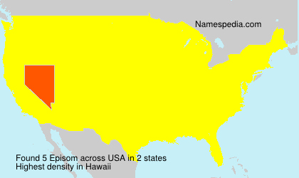 Surname Episom in USA Surname Episom in USA