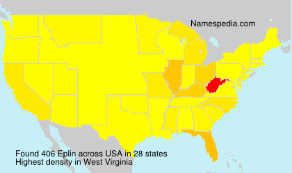 Surname Eplin in USA Surname Eplin in USA