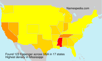 Surname Eppenger in USA Surname Eppenger in USA