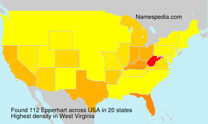 Surname Epperhart in USA Surname Epperhart in USA