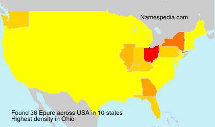 Surname Epure in USA Surname Epure in USA