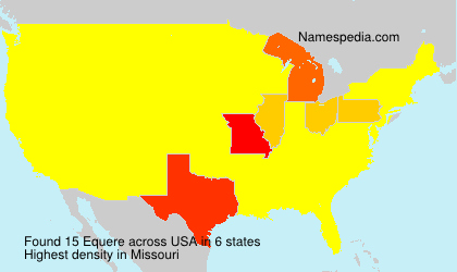 Surname Equere in USA Surname Equere in USA