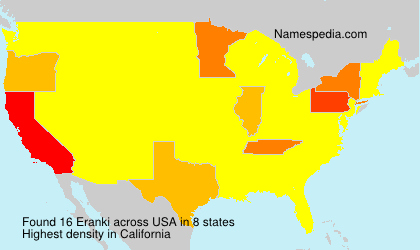 Surname Eranki in USA