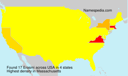 Surname Erasmi in USA Surname Erasmi in USA