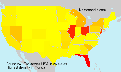 Surname Erd in USA Surname Erd in USA