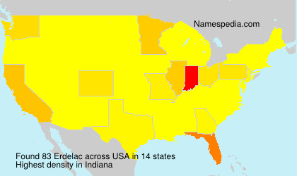 Surname Erdelac in USA Surname Erdelac in USA