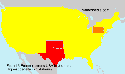 Surname Erdener in USA Surname Erdener in USA