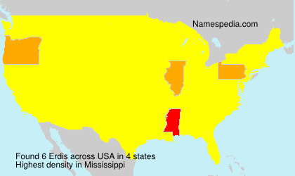 Surname Erdis in USA Surname Erdis in USA