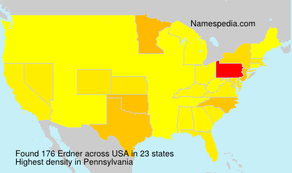 Surname Erdner in USA Surname Erdner in USA