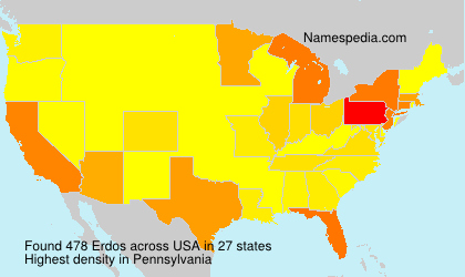 Surname Erdos in USA Surname Erdos in USA