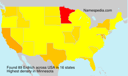 Surname Erdrich in USA Surname Erdrich in USA