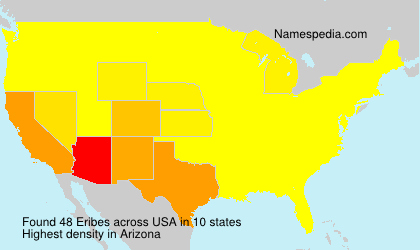 Surname Eribes in USA Surname Eribes in USA