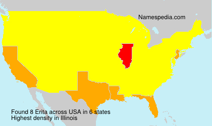 Surname Erita in USA Surname Erita in USA