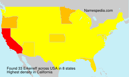 Surname Erkeneff in USA Surname Erkeneff in USA
