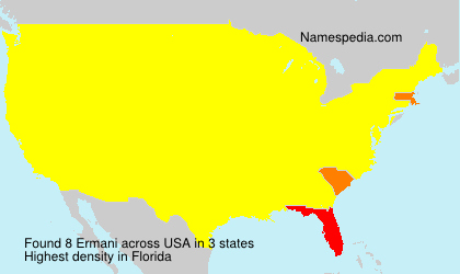Surname Ermani in USA Surname Ermani in USA