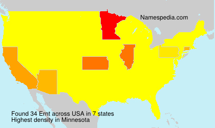 Surname Ernt in USA Surname Ernt in USA
