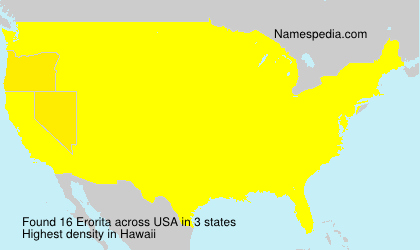 Surname Erorita in USA Surname Erorita in USA