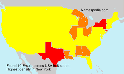 Surname Ersula in USA Surname Ersula in USA