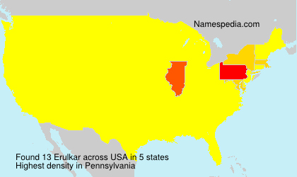 Surname Erulkar in USA Surname Erulkar in USA
