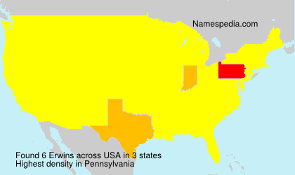 Surname Erwins in USA Surname Erwins in USA