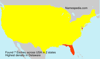 Surname Escheu in USA Surname Escheu in USA