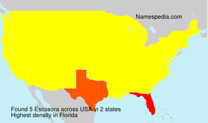 Surname Escosora in USA Surname Escosora in USA