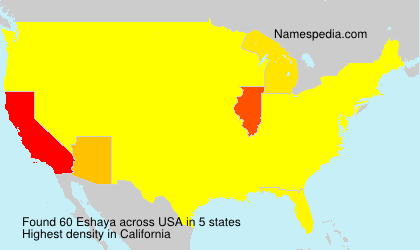 Surname Eshaya in USA Surname Eshaya in USA