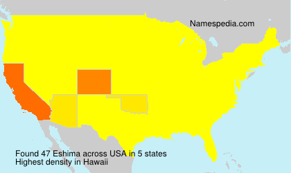 Surname Eshima in USA Surname Eshima in USA