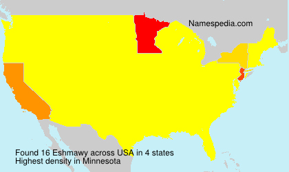 Surname Eshmawy in USA Surname Eshmawy in USA