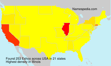 Surname Eshoo in USA Surname Eshoo in USA