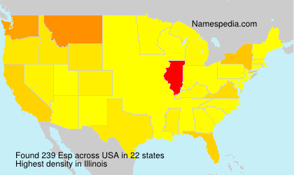 Surname Esp in USA Surname Esp in USA
