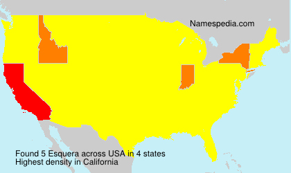Surname Esquera in USA Surname Esquera in USA